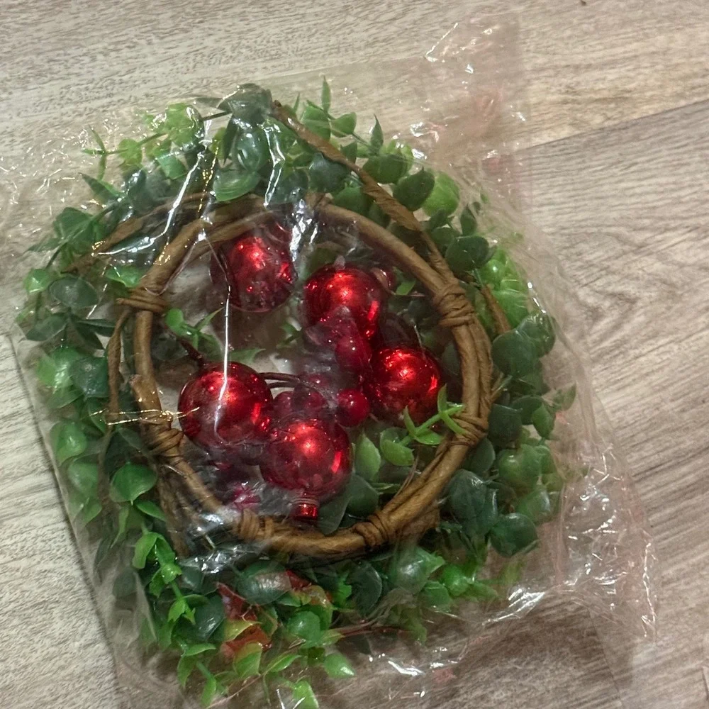 Seasonal Mini Wreath Bundle Halloween Spider Autumn Maple Christmas‎ Berry 8in